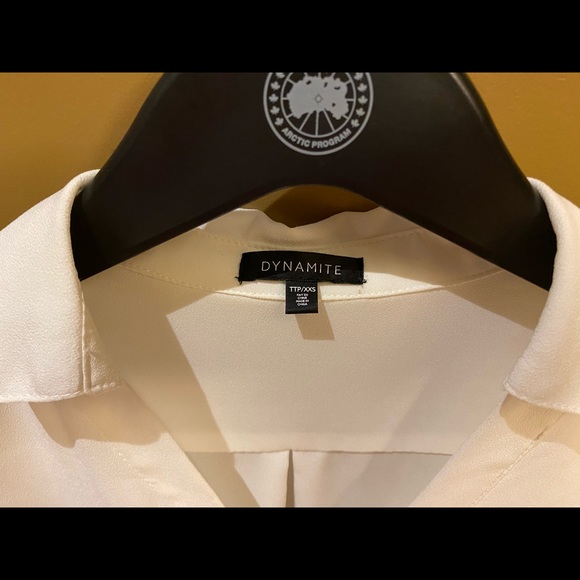 Dynamite white blouse - Picture 2 of 3